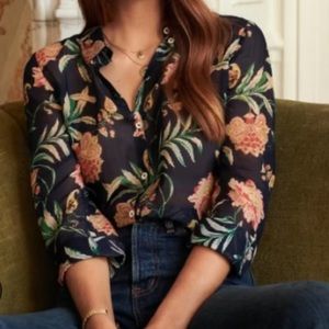 Sezane Pierro Shirt- Size 34